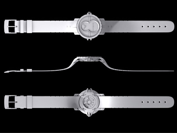 3d model luxury watch jaquet droz - Jaquet Droz by cermaka